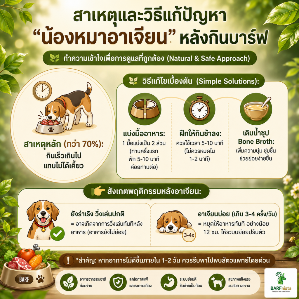 อาหารสุขภาพเพื่อหมาแมว BARFnista