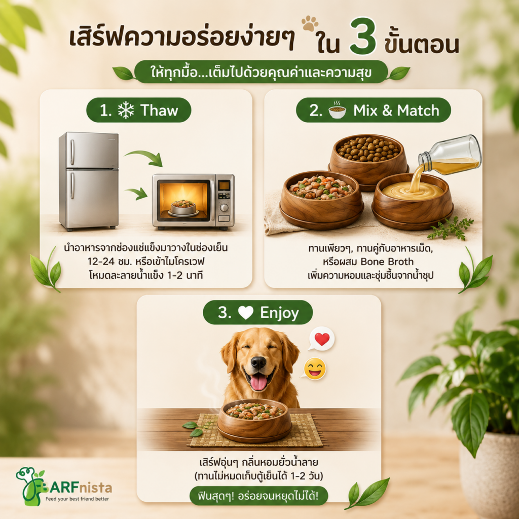 อาหารตุ๋นปรุงสุก Crockpot สำหรับสุนัข