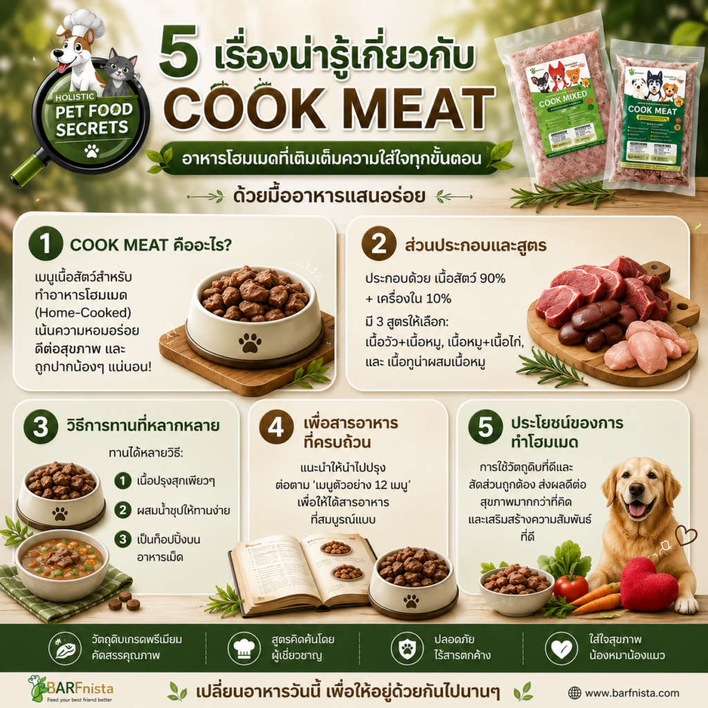 อาหารโฮมคุ๊ก Cookmeat