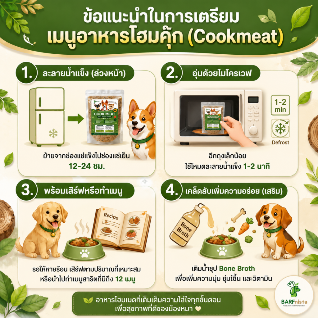 อาหารโฮมคุ๊ก Cookmeat